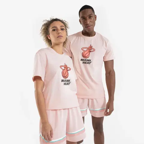 dresy Basketbalové tričko TS 900 NBA Miami Heat muži/ženy ružové