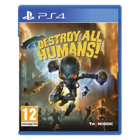 Hry na Playstation 4 Destroy all Humans! PS4