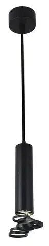LED osvetlenie Závesná lampa TUBA 1xGU10 Candellux Čierna