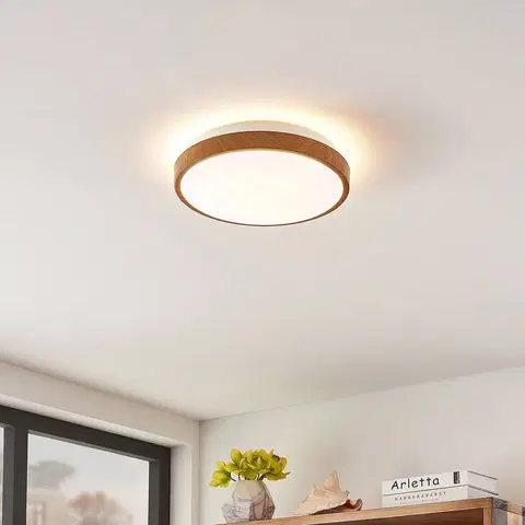 Stropné svietidlá Lindby Lindby Mendosa stropné LED svietidlo okrúhle