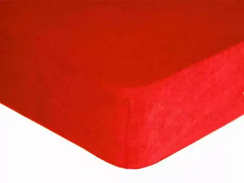 Plachty Forbyt, Prestieradlo, Froté Premium, červené 180 x 200 cm