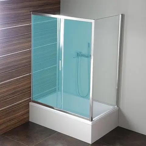 Kúpeľňa POLYSAN - DEEP sprchová bočná stena 900 x 1500 číre sklo MD3315