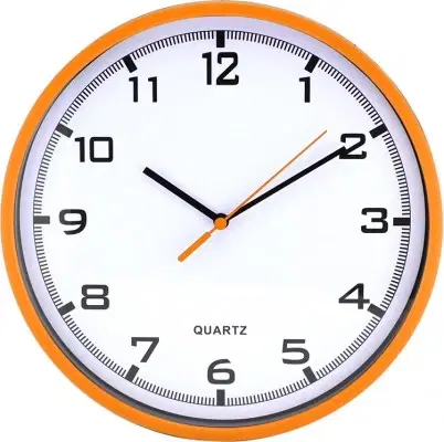 Hodiny Nástenné hodiny MPM, 2478.60.A - oranžová, 26cm