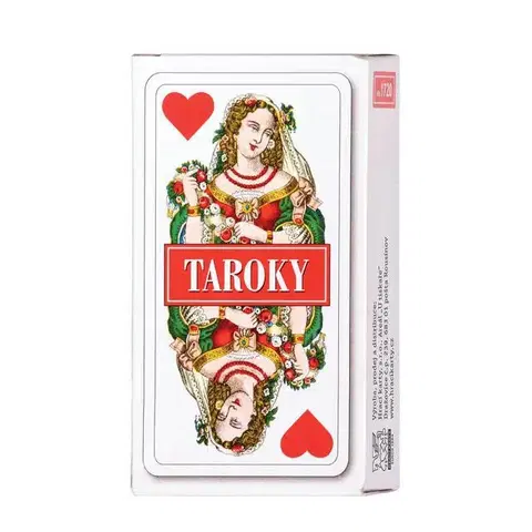 Hračky spoločenské hry - hracie karty a kasíno MEZUZA - Hracie karty Taroky - 1720