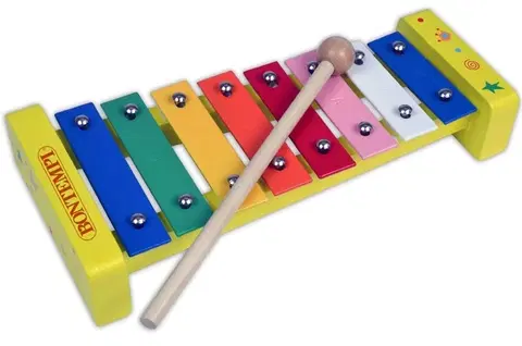 Hudobné hračky BONTEMPI - detský drevený xylofón
