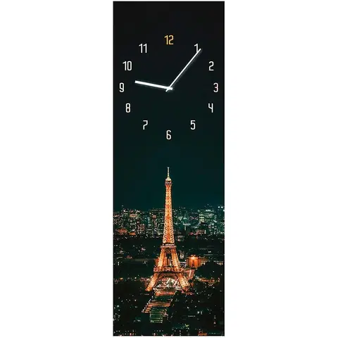 Sklenené hodiny Sklenené hodiny 20X60 PARIS