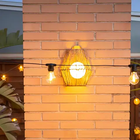 Vonkajšie nástenné svietidlá Newgarden Newgarden Sisine vonkajšie nástenné LED svietidlo