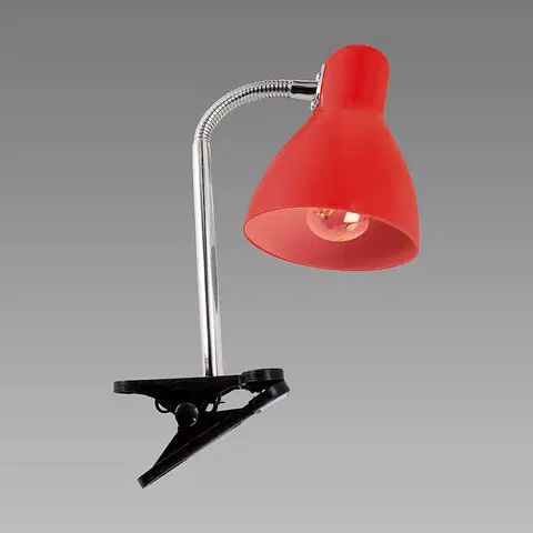 Lampy do predsiene Lampa Kati E27 Red Clip 02862 LB1
