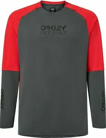 Cyklistické dresy Oakley Factory Pilot MTB LS Jersey II M