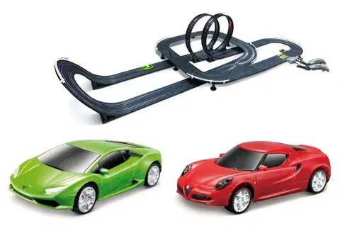 Hračky - autodráhy a garáže pre autíčka WIKY - Autodráha High Speed Chase 830cm