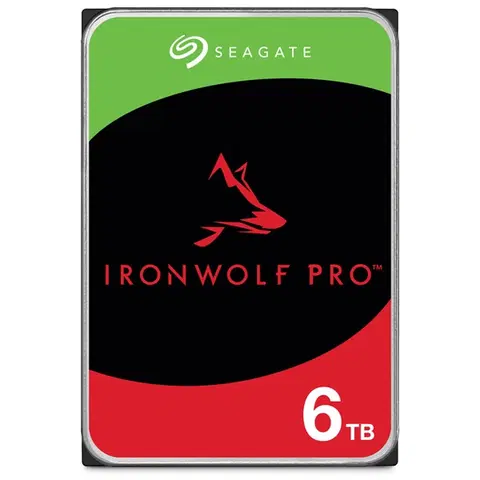 Pevné disky Seagate Ironwolf Pro NAS HDD 6 TB SATA ST6000NT001