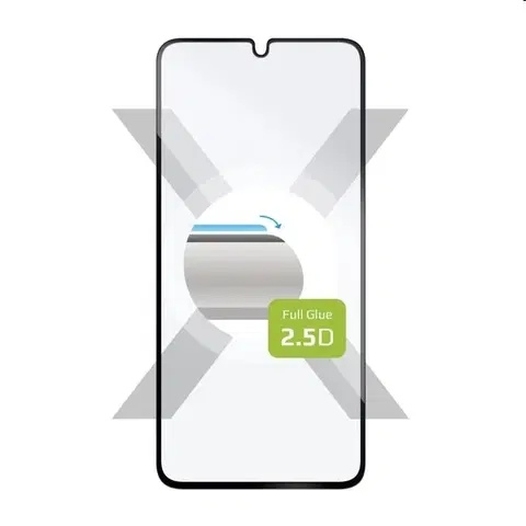 Ochranné fólie pre mobilné telefóny FIXED Full-Cover ochranné tvrdené sklo pre Samsung Galaxy A34 5G, čierna FIXGFA-1086-BK