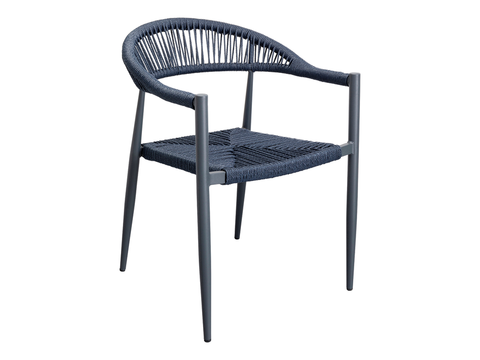 Stoličky Palma jedálenská stolička modrá