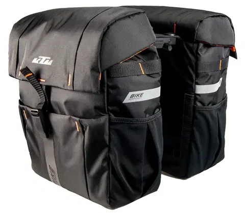 Cyklistické tašky KTM Carrier Bag Double Fidlock Snap It 37L
