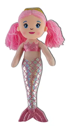 Hračky bábiky MAC TOYS - Morská panna ružová