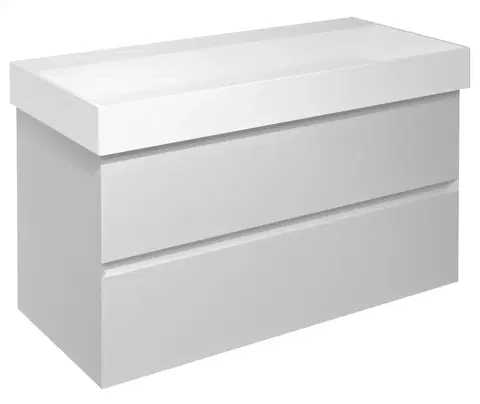 Kúpeľňa SAPHO - FILENA umývadlová skrinka 95x51,5x43cm, biela mat FID1210W