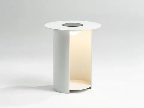 Konferenčné a príručné stolíky Sole LED príručný stolík Ø40 cm