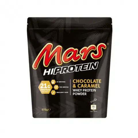 Srvátkové koncentráty Mars Mars Hi Protein Whey Powder 875 g tyčinka mars