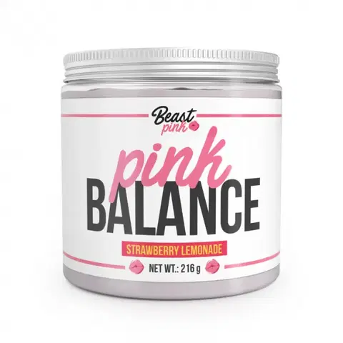 Ostatné špeciálne doplnky výživy BeastPink Pink Balance 216 g jahodová limonáda