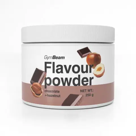 Ostatné sladidlá GymBeam Flavour powder 250 g arašidové maslo karamel