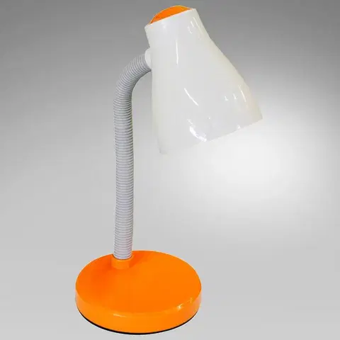 Moderné lampy do obývačky Stolná lampa 1211 Oranžová LB