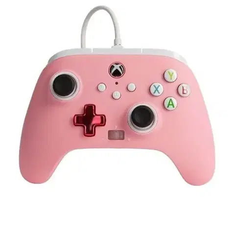Gamepady Káblový ovládač PowerA Enhanced pre Xbox Series, Pink Inline 1518815-01