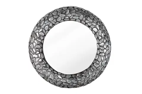 Zrkadlá LuxD Dizajnové nástenné zrkadlo Mauricio II  sivé  x  25123