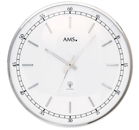 Hodiny Dizajnové nástenné hodiny 5608 AMS riadené rádiovým signálom 40cm