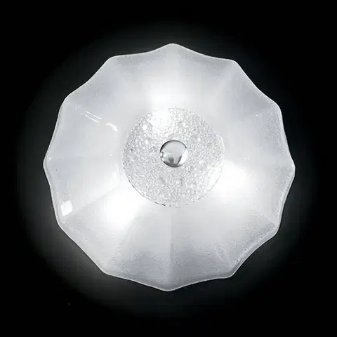 Nástenné svietidlá Novaresi Biele nástenné svietidlo Monja, 50 cm