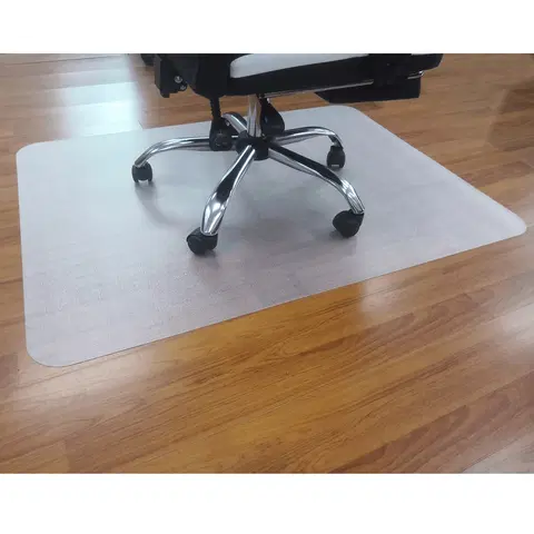 Podložky pod stoličky KONDELA Ellie New Typ 10 podlahová ochranná podložka 90x120 cm transparentná
