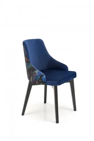 Stoličky Jedálenské kreslo ENDO Halmar Modrá