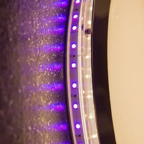 Stropné svietidlá Globo Stropné LED svietidlo Nicole II diaľkové ovládanie