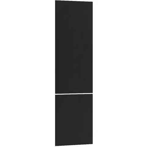 Dvierka a čelá zásuviek pre kuchynske skrinky Panel bočný Max 720 + 1313 čierna
