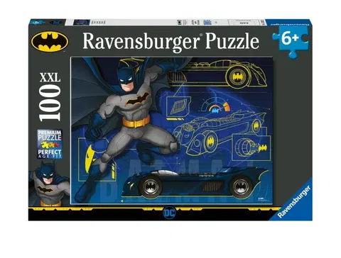 Hračky puzzle RAVENSBURGER - Batman 100 dielikov