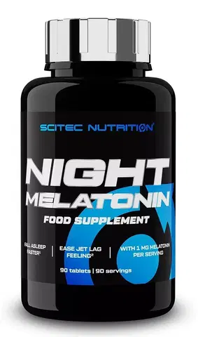 Vitamíny a minerály Night Melatonin - Scitec Nutrition 90 tbl. 