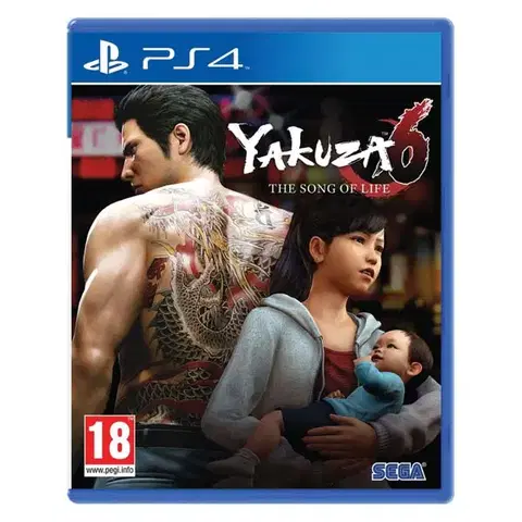Hry na Playstation 4 Yakuza 6: The Song of Life PS4