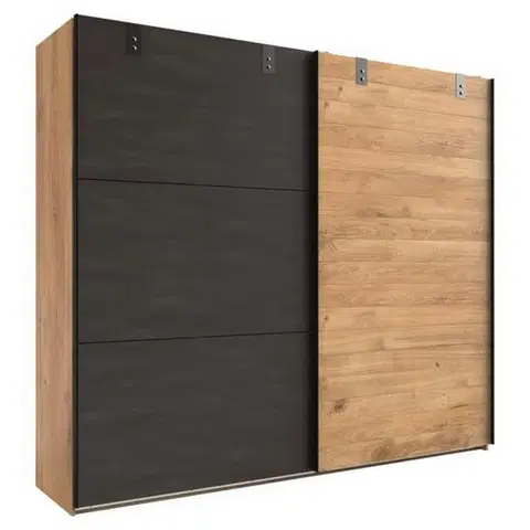 Šatníkové skrine s posuvnými dverami Šatníková Skriňa Detroit Šírka 250cm