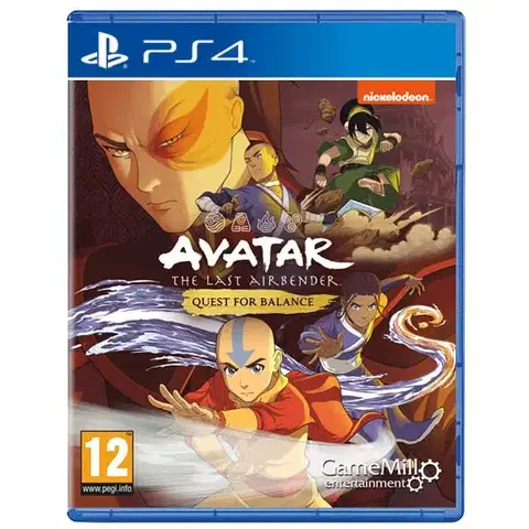 Hry na Playstation 4 Avatar The Last Airbender: Quest for Balance PS4