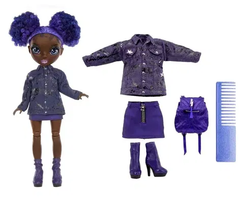 Hračky bábiky MGA - Rainbow High Junior Fashion bábika, séria 2 – Krystal Bailey