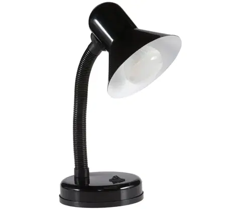 Lampy  Stolná lampa SMIESZEK 1xE27/40W/230V čierna 