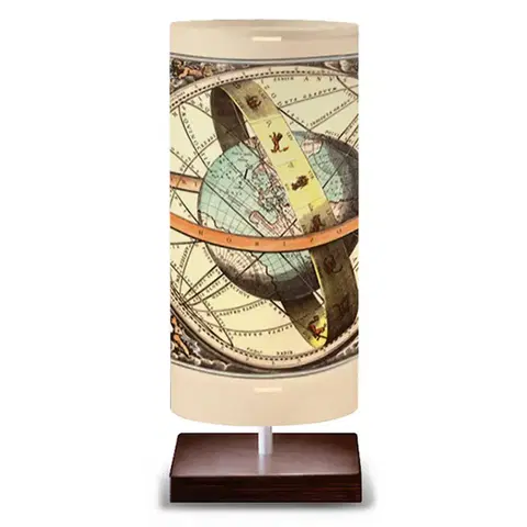 Lampy na nočný stolík Artempo Italia Globe - Stolná lampa v dizajne svetového glóbusu