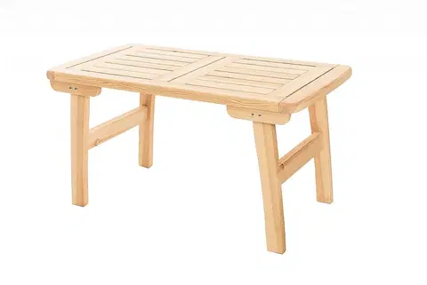 Stolčeky DEOKORK Masívny záhradný stôl z borovice ROMANTIC (32 mm) - rôzne dĺžky 200 cm