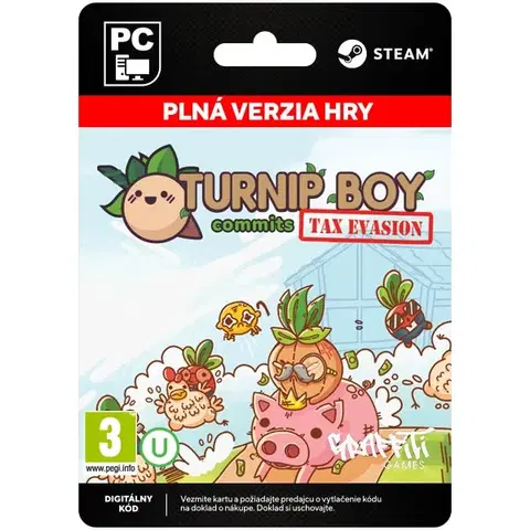 Hry na PC Turnip Boy Commits Tax Evasion [Steam]