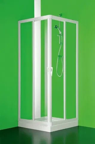 Sprchovacie kúty HOPA - Sprchový kút VELA - Farba rámu zásteny - Plast biely, Rozmer A - 120 cm, Rozmer B - 80 cm, Smer zatváranie - Univerzálny Ľavé / Pravé, Výplň - Polystyrol 2,2 mm (acrilico), Výška - 185 cm BSVEL8012P