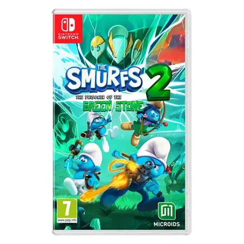 Hry pre Nintendo Switch The Smurfs 2: The Prisoner of the Green Stone CZ NSW