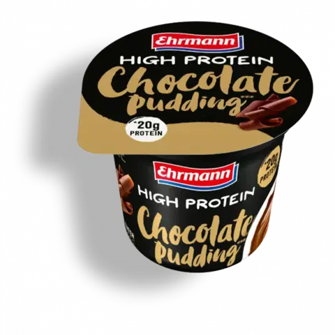 Ostatné fitness jedlo Ehrmann Proteínový puding 8 x 200 g čokoláda