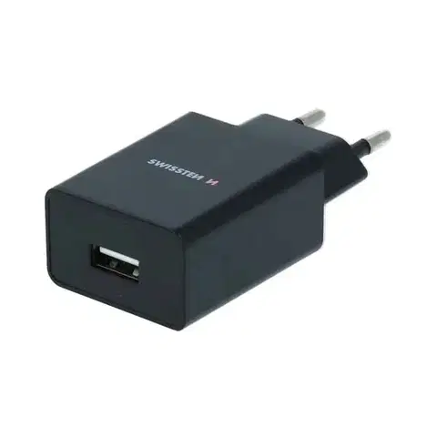 Nabíjačky pre mobilné telefóny Sieťový Adaptér Swissten Smart IC 1 x USB 1A a Dátový kábel USB / Lightning 1,2 m, čierna 22068000