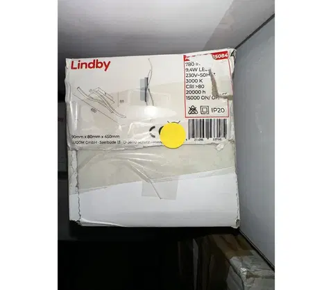 Svietidlá Lindby Lindby - LED Nástenné svietidlo SAFIA LED/9,4W/230V 