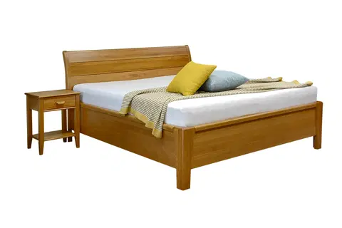 Postele PATRÍCIA drevená manželská posteľ