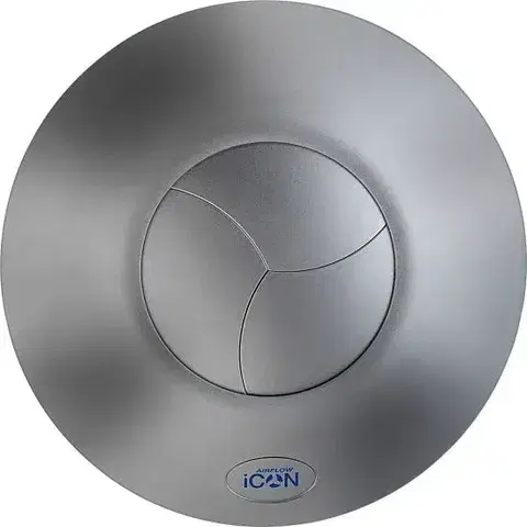 Domáce ventilátory Airflow icon - Airflow Ventilátor ICON 60 strieborná 230V 72017 IC72017